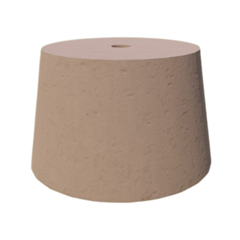 PODSTAWA POD LAMPĘ OGRODOWĄ STOŻEK D=23 KOLOR JASNY PIASKOWY